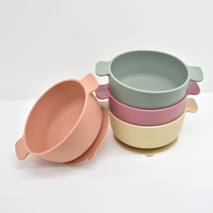 Silicone Bowl with Two Ears